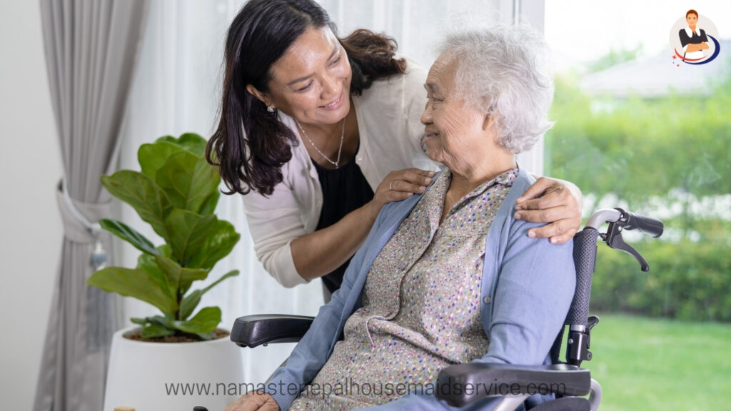 part-time senior care helper Kathmandu